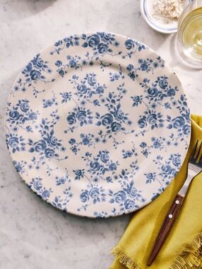 Dorothy Stoneware Floral Side Plate for Anthropologie.